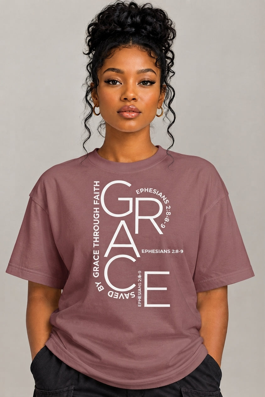 Grace Unisex garment-dyed heavyweight t-shirt