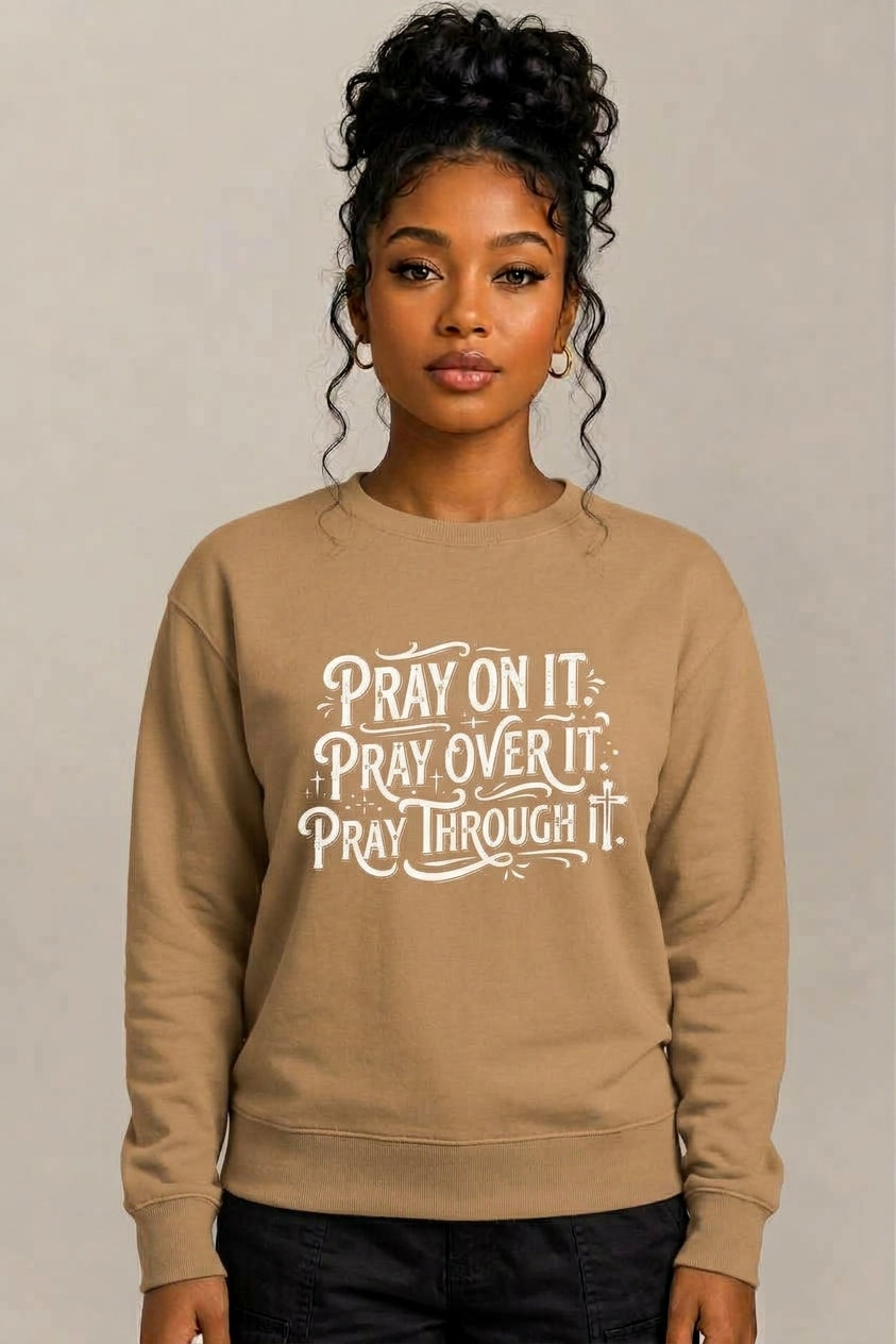 Pray On It Unisex Premium Sweatshirt