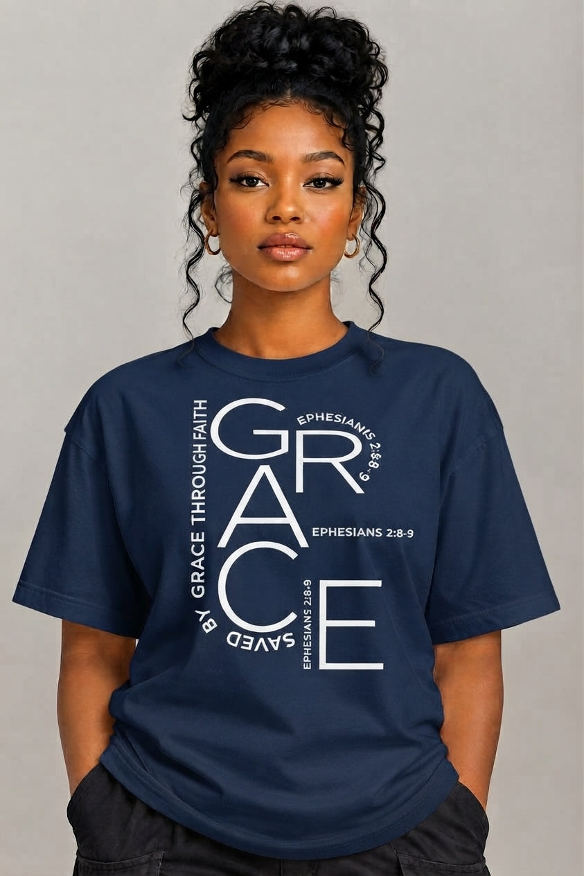 Grace Unisex garment-dyed heavyweight t-shirt