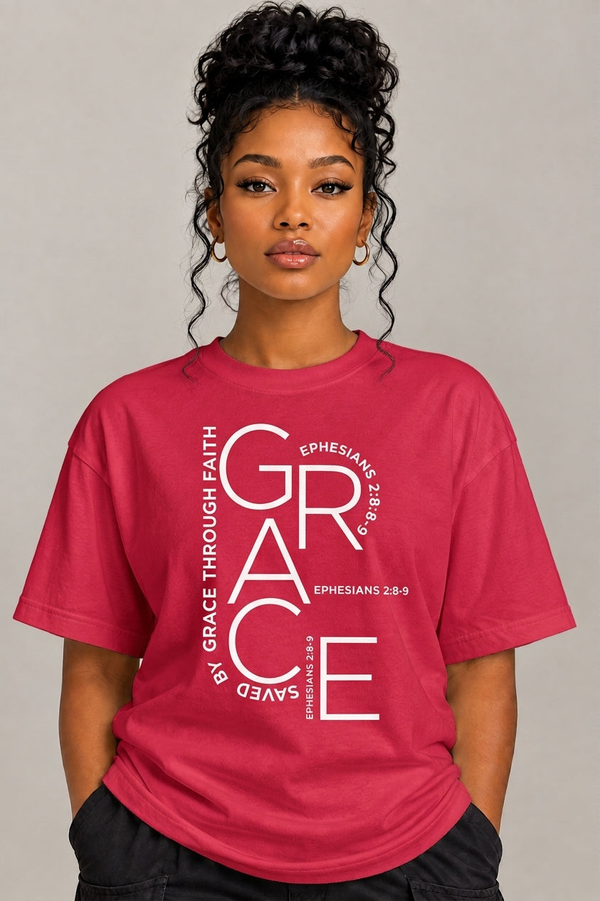 Grace Unisex garment-dyed heavyweight t-shirt