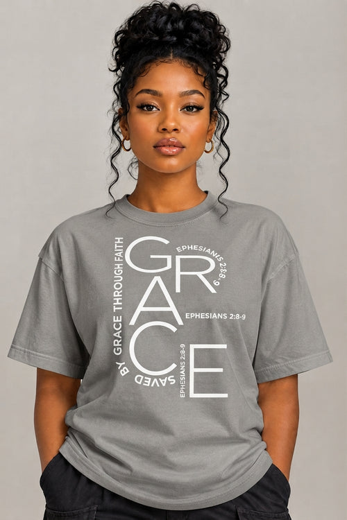 Grace Unisex garment-dyed heavyweight t-shirt